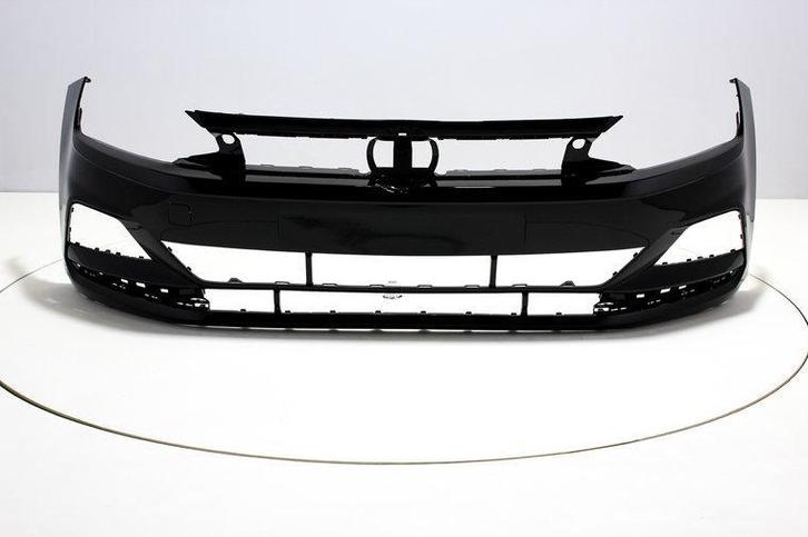 Voorbumper Volkswagen Polo 2G BRILJANTSCHWARZ (L041), Auto-onderdelen, Carrosserie en Plaatwerk, Nieuw, Volkswagen, Voor, Bumper