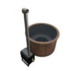 Welltub - Hottub Premium 1600 Thermowood met externe kachel, Verzenden, Nieuw