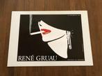René Gruau - La Cigarette - Jaren 1980, Antiek en Kunst