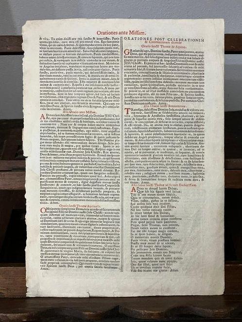 Chiesa Cattolica - Missale Romanum Ordo Missae Incisione, Antiek en Kunst, Antiek | Boeken en Bijbels