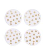 HEMA Herbruikbare bordjes stip goud 4 stuks, Huis en Inrichting, Verzenden, Nieuw