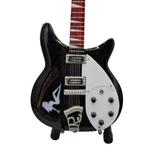 Rickenbacker 360 miniatuur gitaar met gratis standaard, Ophalen of Verzenden, Nieuw, Pop, Beeldje of Miniatuur