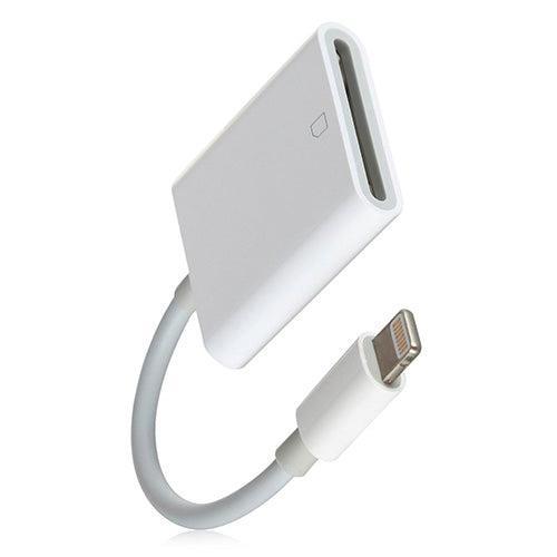Lightning naar SD-Kaartlezer / SD Card Reader voor iPhone /, Audio, Tv en Foto, Fotografie | Fotostudio en Toebehoren, Nieuw, Verzenden