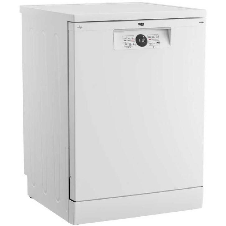 Nieuwe BEKO vrijstaande vaatwasser WIT tiptoets BDFN26420W, Witgoed en Apparatuur, Vaatwasmachines, Vrijstaand, Nieuw, Eco programma