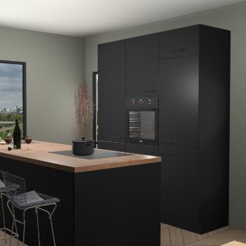 Zwarte keuken Durban 19376, Huis en Inrichting, Keuken | Complete keukens, Verzenden