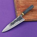 Keukenmes - R687 - Staal, Messing, Hout - Italië - chefs