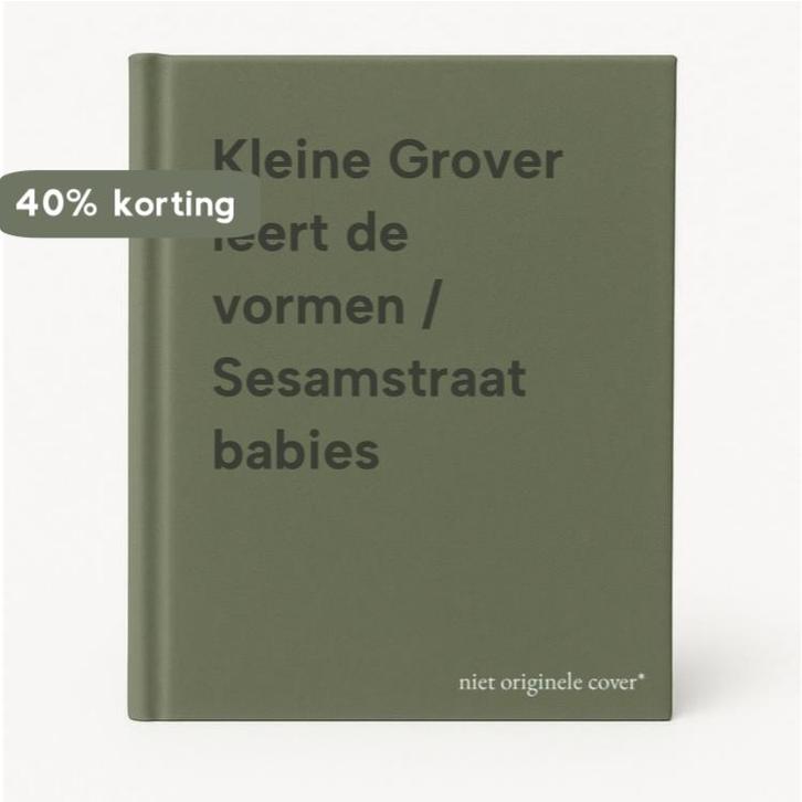 Kleine Grover leert de vormen / Sesamstraat babies, Boeken, Kinderboeken | Baby's en Peuters, Gelezen, Verzenden