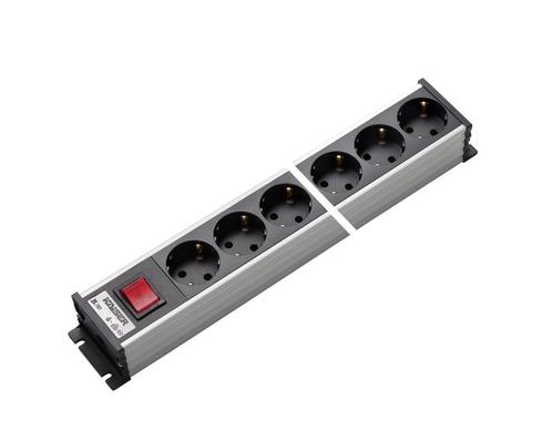 Martin Kaiser Power Strip 10-weg 45 graden aardlekschakelaar, Doe-het-zelf en Verbouw, Elektra en Kabels, Overige typen, Nieuw