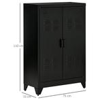 TRUUSK Archiefkast Sideboard - Lamellen Deuren - Opslagkast, Verzenden, Nieuw