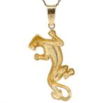 Gouden vintage panter hanger 14 krt, Sieraden, Tassen en Uiterlijk, Kettinghangers, Ophalen of Verzenden, Nieuw