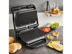 Tefal OptiGrill+ GC7178 - Contactgrill - 2000W - Zwart, Verzenden, Zo goed als nieuw
