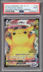 PSA 9 | Pikachu VMAX | PikaPika! Pikachu! Promo | 123/S-P, Verzenden, Nieuw
