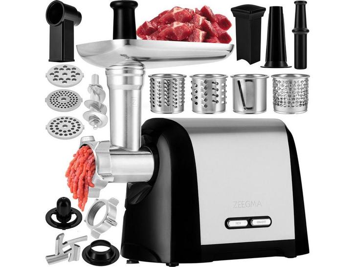 Zeegma Molen Chef - Elektrische Vleesmolen - 1900W 180 kg/u, Huis en Inrichting, Woonaccessoires | Overige, Zo goed als nieuw