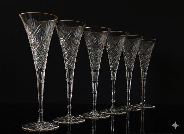 Baccarat - Drinkservies (6) - Kristal - PAU - Limited, Antiek en Kunst, Antiek | Glas en Kristal