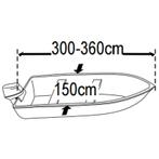 Dekzeil boot universeel 300-360cm, Watersport en Boten, Bootonderdelen, Nieuw, Overige typen, Verzenden