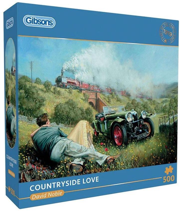 Countryside Love Puzzel (500 stukjes) | Gibsons - Puzzels, Hobby en Vrije tijd, Denksport en Puzzels, Nieuw, Verzenden