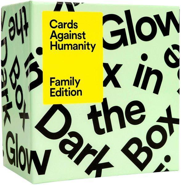 Cards Against Humanity Family Edition-Glow in the Dark Box, Hobby en Vrije tijd, Gezelschapsspellen | Kaartspellen, Nieuw, Ophalen of Verzenden