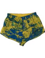 NIKE Womens Sport Shorts UK 14 Medium  Yellow Tie Dye, Kleding | Dames, Verzenden, Nieuw