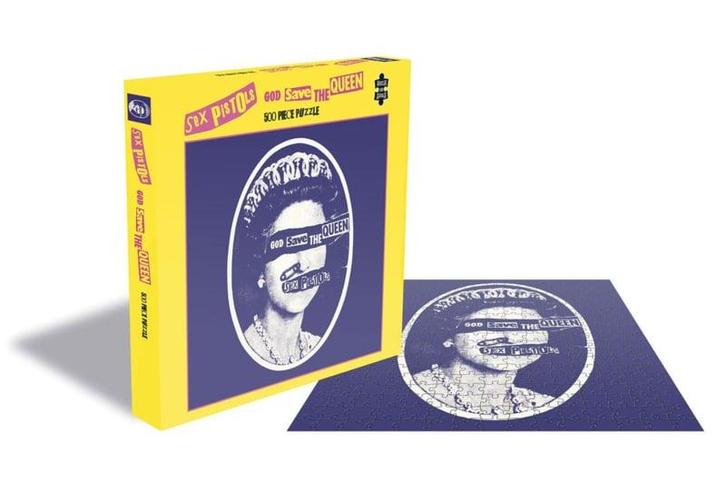 Sex Pistols Puzzle God Save the Queen (Puzzles), Verzamelen, Film en Tv, Zo goed als nieuw, Verzenden