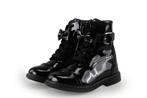 Jochie Freaks Veterboots in maat 24 Zwart | 10% korting, Verzenden, Jongen of Meisje, Schoenen, Zo goed als nieuw