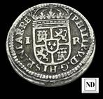 Koninkrijk Spanje. Felipe V. Real 1707 - Segovia, Postzegels en Munten, Munten | Europa | Niet-Euromunten