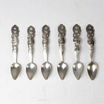Set van 6 Zilveren Lepels Biedermeier, Ophalen