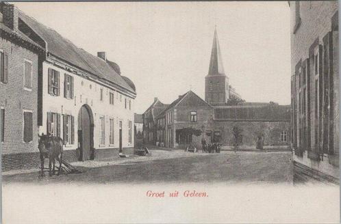 GELEEN - Dorpsgezicht, Groet uit Geleen, Verzamelen, Ansichtkaarten | Nederland, Verzenden