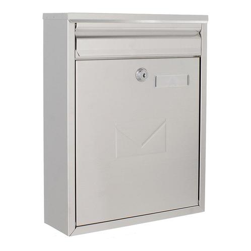 Rottner Brievenbus Como RVS, Huis en Inrichting, Woonaccessoires | Overige, Verzenden