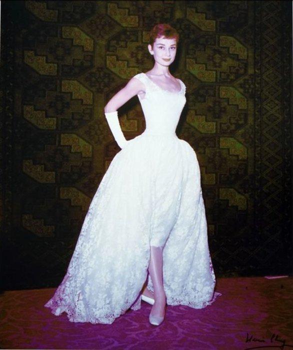 Henri Elwing - Audrey Hepburn, Antiek en Kunst, Kunst | Designobjecten