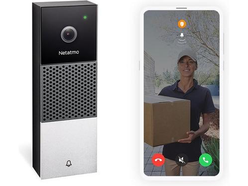 Netatmo Slimme Video Deurbel - Homekit - Zonder Abonnement, Huis en Inrichting, Woonaccessoires | Overige, Zo goed als nieuw, Verzenden