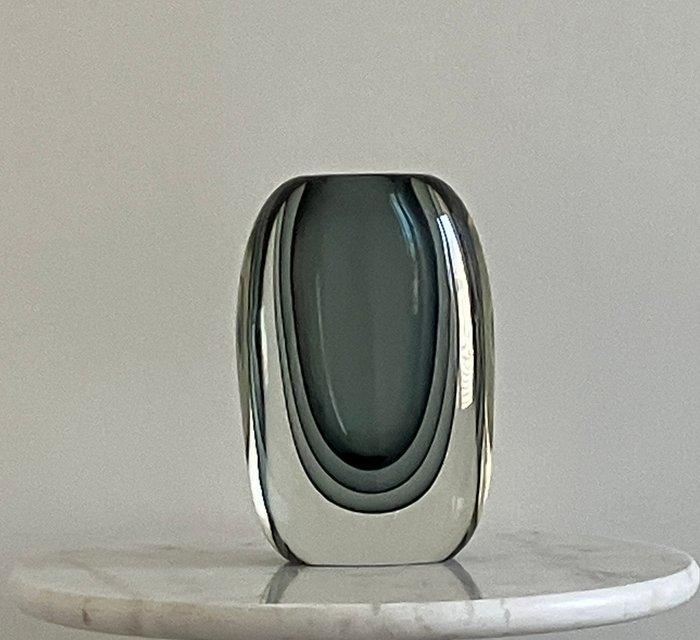 Murano - Vaas - Sommerso - Kristal - Vaas en Murano-glas, Antiek en Kunst, Antiek | Glas en Kristal