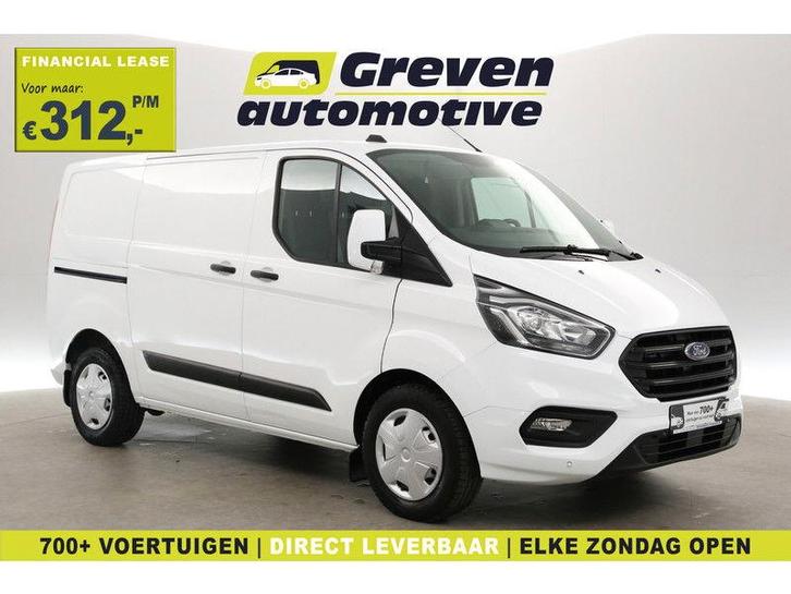 Ford Transit Custom 2.0 TDCI L1H1 | Aut. | Airco | Cruise, Auto's, Bestelauto's, Automaat, Diesel, Wit, Ford