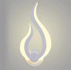 Moderne LED Wandlamp 10W – 3000K Warm Wit Vlamvormig, Verzenden, Nieuw