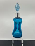 Gebrüder Kühn - Karaf - Holmegaard Glug-fles - .925 zilver -