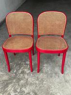 stile thonet - Stoel (2) - Hout, Wiener gras - Elegante