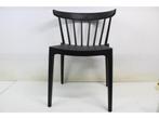 WOOOD Bliss - Eetkamerstoel - Kunststof - Zwart - 75x52x53, Huis en Inrichting, Stoelen, Verzenden, Zo goed als nieuw