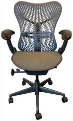 Herman Miller Mirra Bureaustoel, Absolute Nieuwstaat!, Bureaukruk, Blauw, Ergonomisch, Zo goed als nieuw