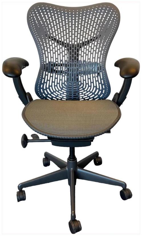 Herman Miller Mirra Bureaustoel, Absolute Nieuwstaat!, Huis en Inrichting, Bureaustoelen, Bureaukruk, Blauw, Zo goed als nieuw