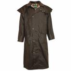 Aanbieding Lange Waxjas Hunter, Kleding | Dames, Jassen | Winter, Verzenden, Nieuw, Bruin