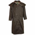 Aanbieding Lange Waxjas Hunter, Kleding | Dames, Nieuw, Bruin, Verzenden