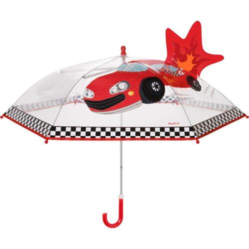 Playshoes paraplu raceauto transparant Maat Default Title, Sieraden, Tassen en Uiterlijk, Overige Accessoires, Nieuw, Verzenden