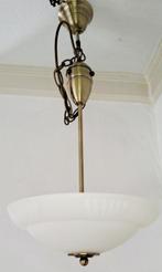 Massive - Plafondlamp - Glas, Messing - Art deco-stijl lamp