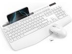 Veiling - 2,4 GHz draadloos toetsenbord en muis (Qwertz), Computers en Software, Toetsenborden, Gebruikt