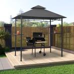Barbecue paviljoen 240x150x255 cm staal antraciet (Overige), Huis en Inrichting, Verzenden, Nieuw