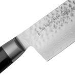 Yaxell Zen Nakiri Koksmes 16,5 cm – 37 Lagen Damaststaal.., Ophalen of Verzenden, Nieuw, Overige materialen, Los bestek
