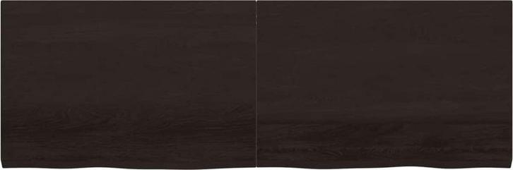 vidaXL - Wandschap - behandeld - massief - eikenhout -, Huis en Inrichting, Woonaccessoires | Overige, Nieuw, Ophalen of Verzenden