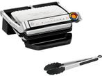 Tefal -   Optigrill Plus Contactgrill Zilver, Verzenden, Nieuw
