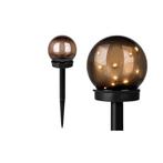 LED tuinbol 10cm - Solar - Sterrenpatroon, Ophalen of Verzenden, Nieuw