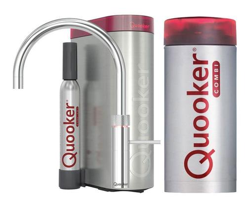 €2156 QUOOKER COMBI FUSION ROUND CHROOM + CUBE – 22FRCHR, Huis en Inrichting, Keuken | Keukenbenodigdheden, Ophalen of Verzenden