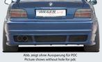 Rieger achterbumper E46 Sport-Look | 3er E36 - Cabrio,, Nieuw, Ophalen of Verzenden, BMW